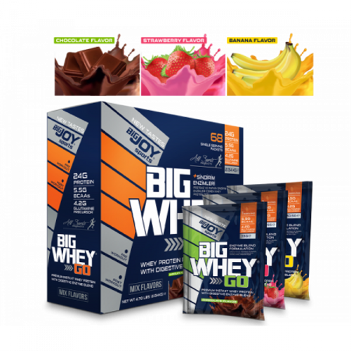 Big Whey Go Protein 2070 Gr MIX 68 Sa�e