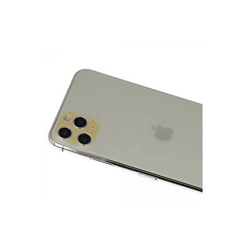 iPhone 11 Pro Max Rainbow Kamera Lens Koruma Cam - Gold