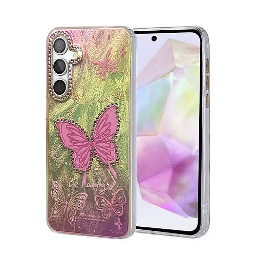 Galaxy A35 5G K�l�f Blade Aynal� Desenli Kapak - Desen 5
