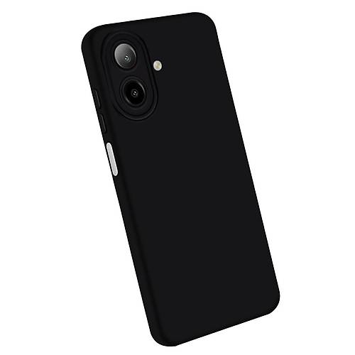 Galaxy A07 4G Nano i�i Kadife Silikon - Siyah