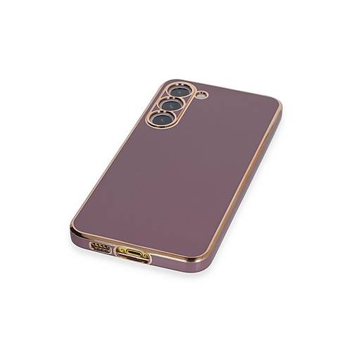 Galaxy S23 K�l�f Volet Silikon - Mor