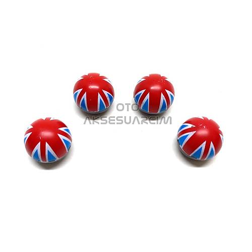 �ngiltere Bayrakl� Yuvarlak L�x Sibop Kapa��