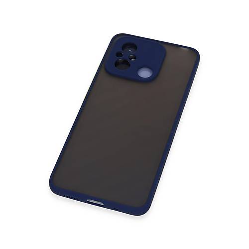Redmi 12C K�l�f Montreal Silikon Kapak - Lacivert