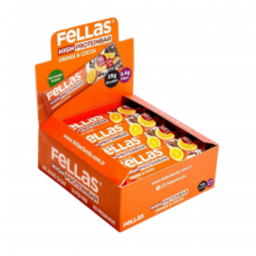 Y�ksek Bar Portakal & Kakao 45g x 12 Adet