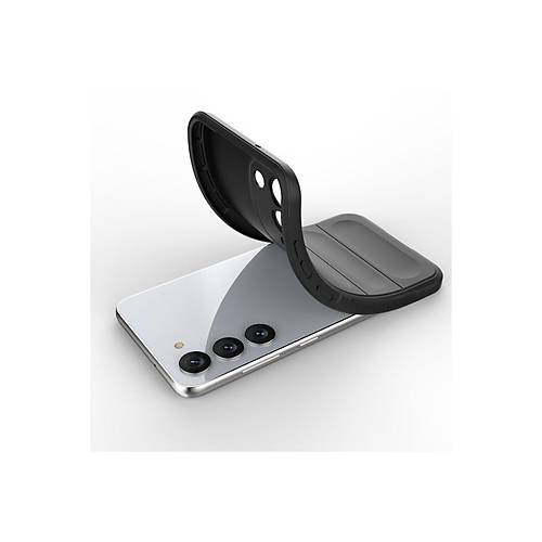 Galaxy S23 Plus K�l�f Optimum Silikon - Siyah