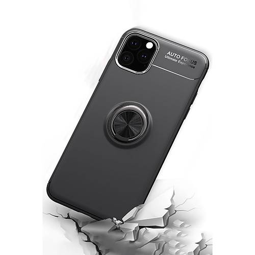 iPhone 11 Pro K�l�f Range Y�z�kl� Silikon - K�rm�z�