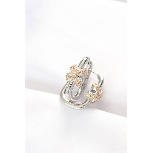 Pirin� �ift Renk Ta�l� X Tasar�ml� Dikd�rtgen K�pe