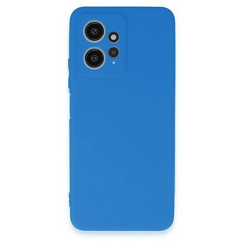 Redmi Note 12 4G K�l�f First Silikon - Mavi