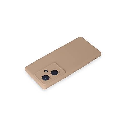 V29 Lite K�l�f Nano i�i Kadife Silikon - Pudra