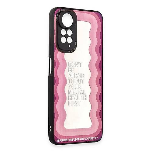 Redmi Note 11 K�l�f Mirror Desenli Kapak - Mirror - 11