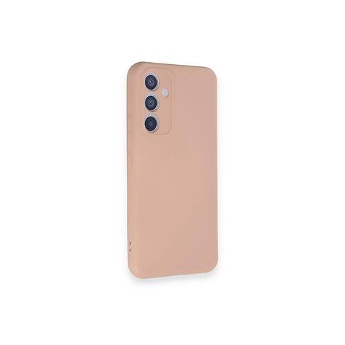 Galaxy A54 5G K�l�f Nano i�i Kadife Silikon - Pudra