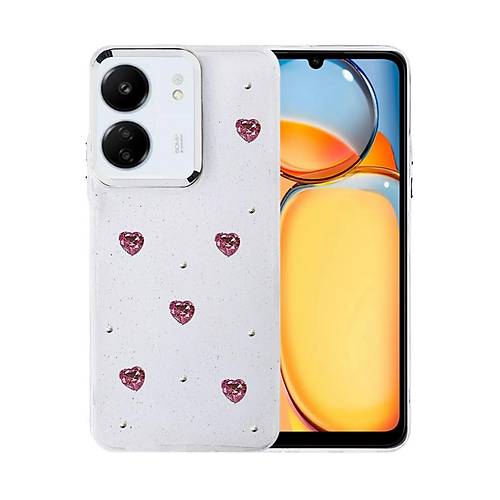 Redmi 13C Fiyonk Desenli Kapak - Desen 3