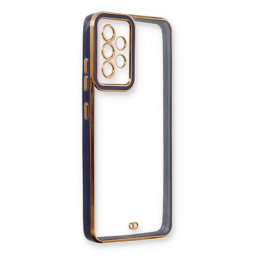 Galaxy A33 5G K�l�f Liva Lens Silikon - Mavi