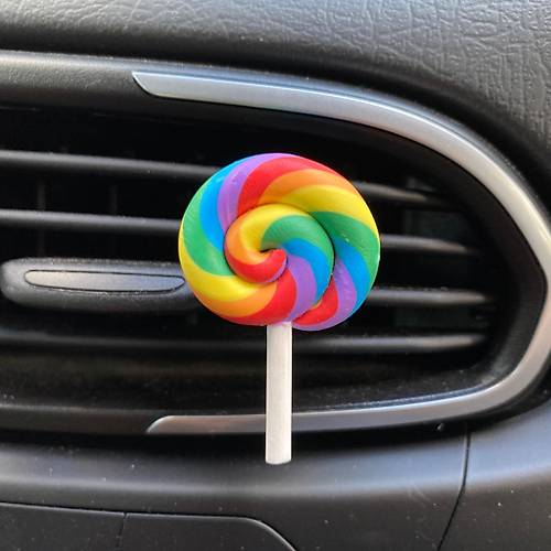 Lolipop �eker Fig�rl� Klima Havaland�rma Izgara S�s� Klips Oto Kokusu Mavi K�rm�z�