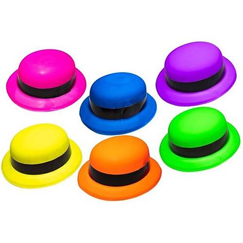 Neon Partisi Pembe Renk Melon Plastik Parti �apkas�