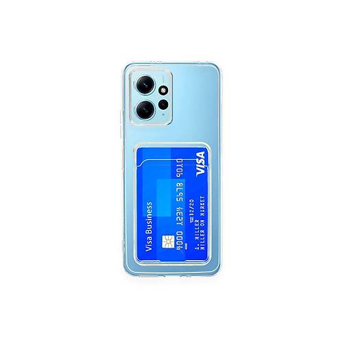 Redmi Note 12 4G K�l�f Kart �effaf Silikon - �effaf