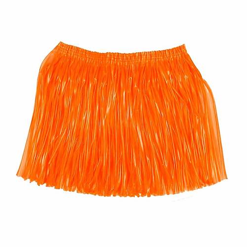 Neon Turuncu Hawaii Parti Ete�i 40 cm