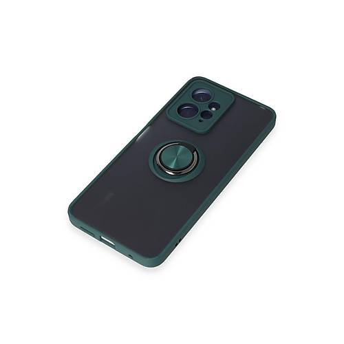 Redmi Note 12 4G K�l�f Montreal Y�z�kl� Silikon Kapak - Ye�il