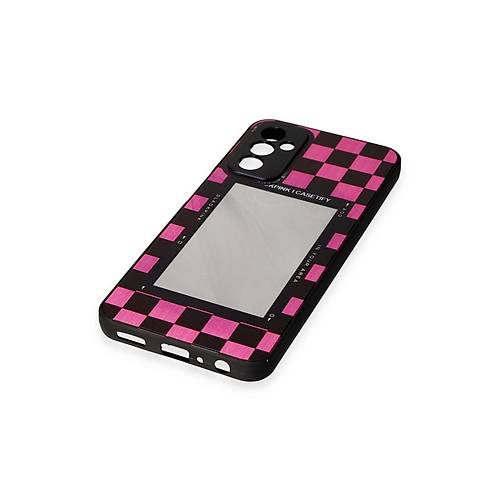 Galaxy M23 K�l�f Mirror Desenli Kapak - Mirror - 8