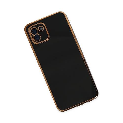 Galaxy A03 K�l�f Volet Silikon - Siyah