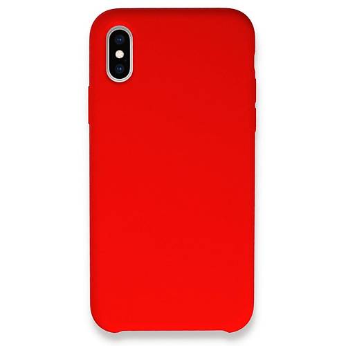 iPhone X K�l�f Lansman Legant Silikon - K�rm�z�
