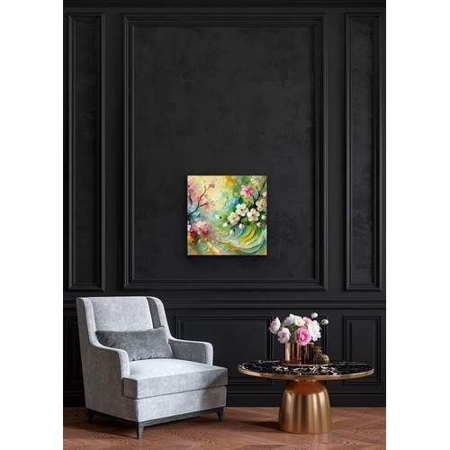�lkbahar Mevsimi Kanvas Tablo 60x60cm