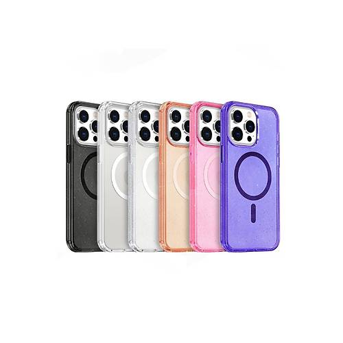iPhone 14 Star Magsafe Kapak - Mor