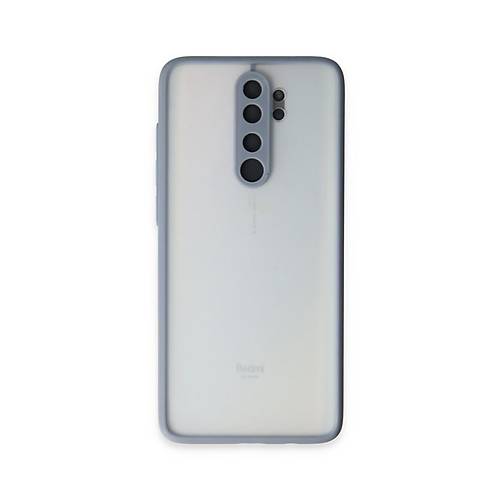 Redmi Note 8 Pro K�l�f Montreal Silikon Kapak - Gri