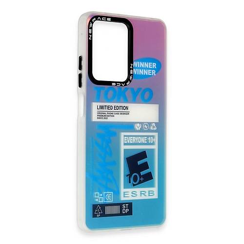 Redmi Note 12 4G K�l�f Estoril Desenli Kapak - Estoril - 1