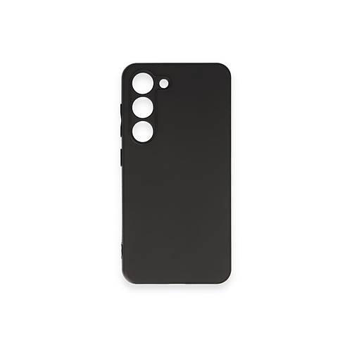 Galaxy S23 Plus K�l�f First Silikon - Siyah