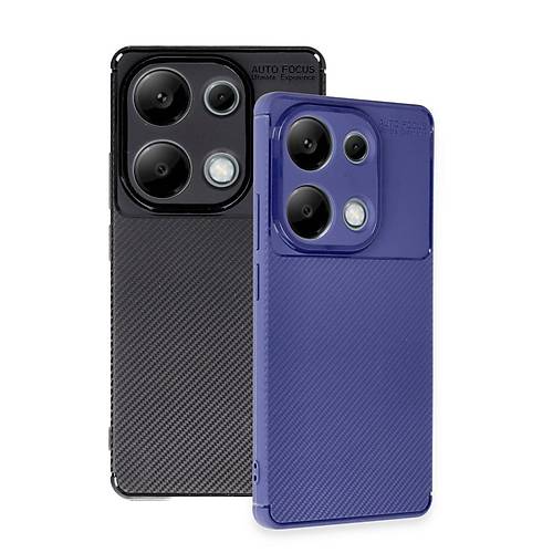 Redmi Note 13 Pro 4G K�l�f Auto Focus Karbon Kapak - Siyah