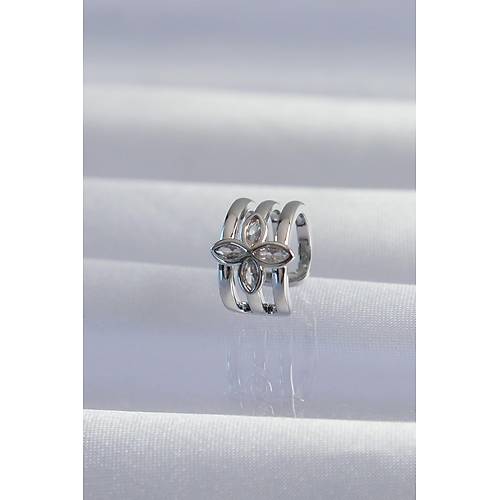 Pirin� G�m�� Renk Yonca Earcuff K�pe