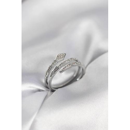 Y�lan Model G�m�� Renk Zirkon Ta�l� Kad�n Y�z�k