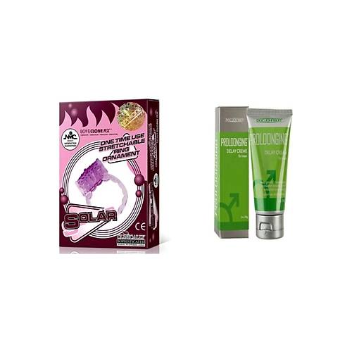 Doc Johnson Proloonging Krem + Solar Halka Set