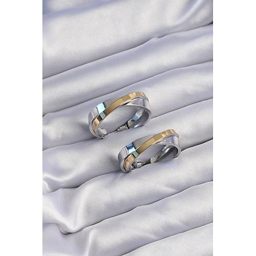 Pirin� Gold G�m�� Renkli Halka K�pe