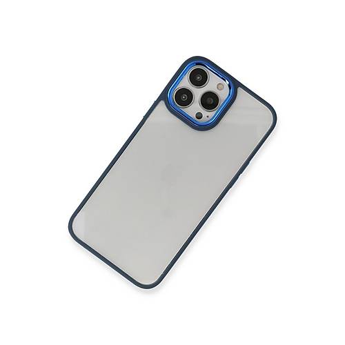 iPhone 13 Pro K�l�f Dora Kapak - Mavi