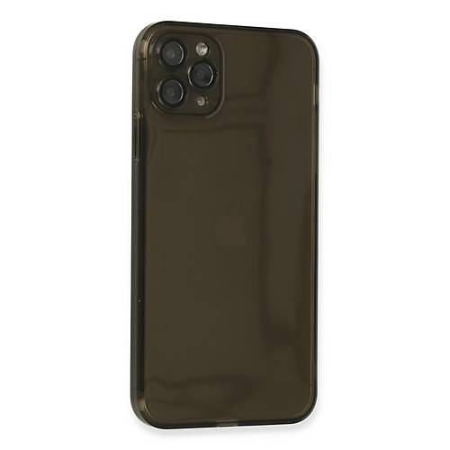 iPhone 11 Pro K�l�f Fly Lens Silikon - Siyah