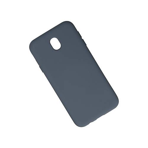 Galaxy J7 Pro / J730 K�l�f Nano i�i Kadife Silikon - Gri