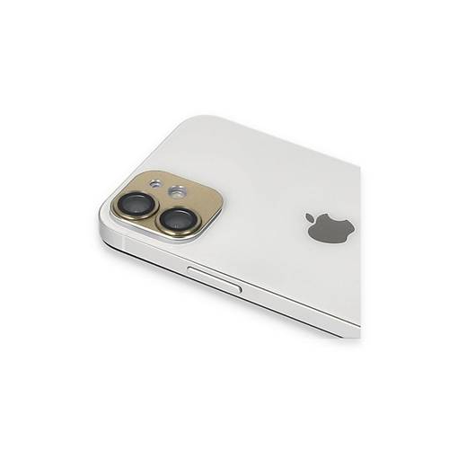 iPhone 11 Pers Al�minyum Kamera Lens - Gold