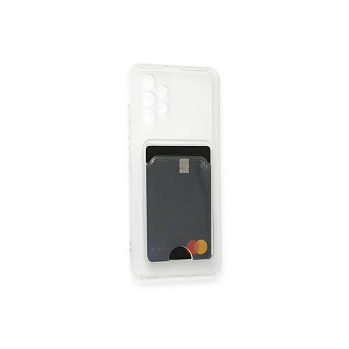 Galaxy A33 5G K�l�f Kart �effaf Silikon - �effaf