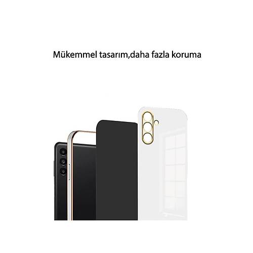 Galaxy A25 5G K�l�f Volet Silikon - Mor