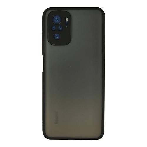 Redmi Note 10 K�l�f Montreal Silikon Kapak - Siyah