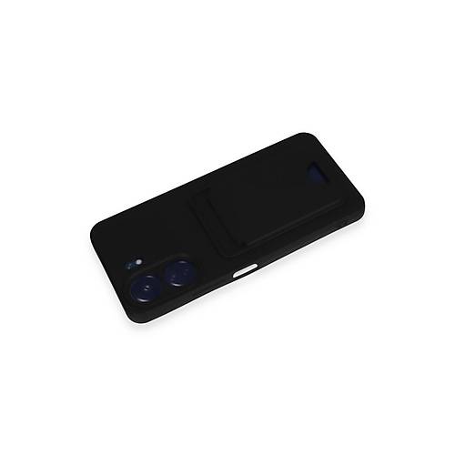 Redmi 13C K�l�f Kelvin Kartvizitli Silikon - Siyah