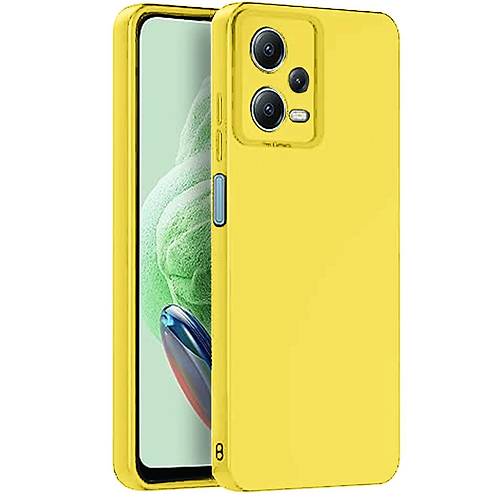 Redmi Note 12 Pro 5G K�l�f Nano i�i Kadife Silikon - Sar�