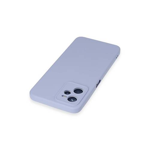 Realme C35 K�l�f Nano i�i Kadife Silikon - Lila