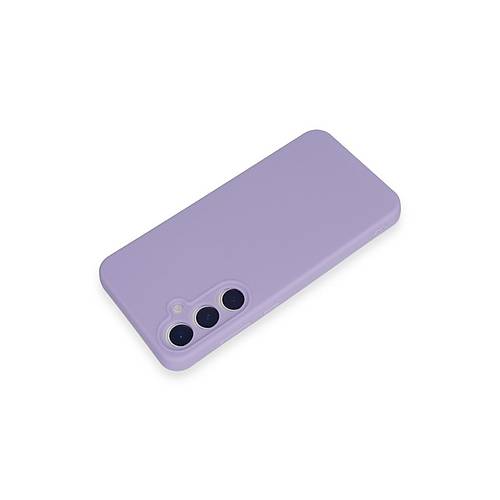 Galaxy A35 5G K�l�f Nano i�i Kadife Silikon - Lila