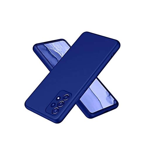 Galaxy A32 K�l�f First Silikon - Lacivert