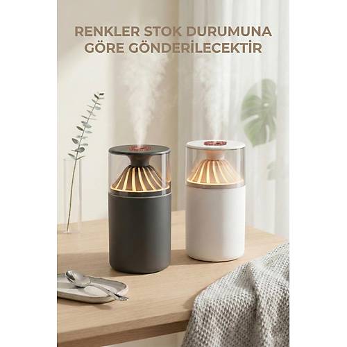 350 ml LED I��kl� Hava Nemlendirici & Modern Oda Kokusu Dif�z�r�