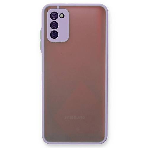 Galaxy A03S K�l�f Montreal Silikon Kapak - Mor