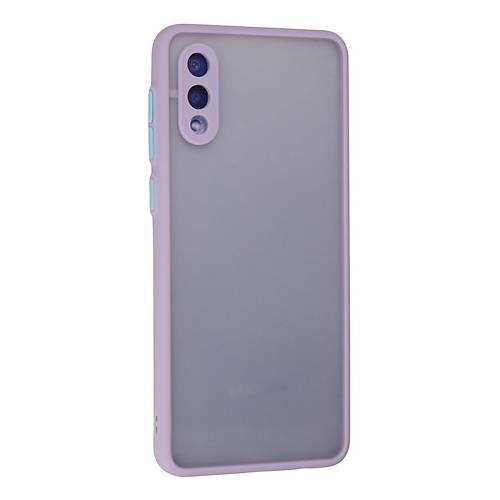 Galaxy A02 K�l�f Montreal Silikon Kapak - Mor